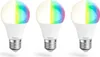 hama WLAN-LED-Lampe E27, RGBW, dimmbar, 8,5 W, 3er-Set Produktbild-Vorschau 1