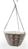BLUMENAMPEL "BOWL" | 25 cm, Weide | handgefertigtes Produktbild-Vorschau 1