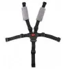 POLISPORT 5 Point Safety Harness Belt + Paddings Black Grey Produktbild-Vorschau 2