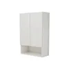 haaus Zed pensile da bagno, a parete, 2 ante, bianco Anteprima dell’immagine prodotto 1