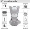 OKWISH Kindertrage Bauchtrage Rückentrage Babytrage Produktbild-Vorschau 5