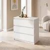 Comodà moderna con 3 cassetti | Comodà bianca | Comodà a Anteprima dell’immagine prodotto 6