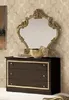 Barock Schlafzimmer Set Barocco in schwarz/ Gold Produktbild-Vorschau 4