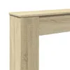 vidaXL Kaminumrandung Sonoma-Eiche 100x20x100 cm Produktbild-Vorschau 7