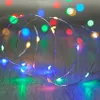 LAMPADINE FILO 50 LED a batteria colorate filo Ghirlanda Anteprima dell’immagine prodotto 5