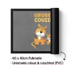 Großer Cousin Fußmatte Löwen Cousin Familien Family Love Produktbild-Vorschau 2