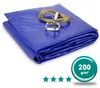 Abdeckplane 200g/m² blau/schwarz für Ø 5,00 m Rundpool Produktbild-Vorschau 2