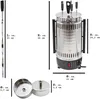 Döner Grill Elektrisch 1000W Edelstahl Vertikal Schaschlik Produktbild-Vorschau 12