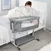 Beistellbett Babywiege Co-Sleeper mit Moskitonetz und Produktbild-Vorschau 3