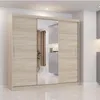 Schwebetürenschrank mit Spiegel in Sonoma Eiche/Sonoma
Breite:	233 cm
Höhe: 218 cm	
Tiefe: 61 cm Náhled obrázku produktu