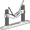 Kit Geberit, collier de serrage pour tuyau d'insertion, 1 Voir les images du produit 3