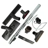 A collection of vacuum cleaner attachments and a telescopic wand, arranged on a white background. Produktbild-Vorschau