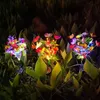 1 zestaw kolorowych lamp solarnych do trawników, Podgląd zdjęcia produktu 9