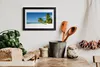 Bild 30x20 MDF-Rahmen Wandkunst Palm Beach Sea Landschaft Produktbild-Vorschau 2