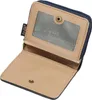 An open wallet with card slots and a clear ID window. Anteprima dell’immagine prodotto