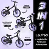Kidiyana 3 in 1 Kinderfahrrad 12 Zoll Laufrad mit Produktbild-Vorschau 2