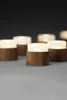 8 LED Mini Lamp, Bambushalter 3,3 x 5,7 cm Bambus, 186426 Produktbild-Vorschau 2