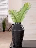 Gilde Vase, "Labyrinth", Metall, schwarz, VE 2, L. 16 cm, Produktbild-Vorschau 2