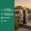 MasterLED Vonkajšie svietidlo E27 IP54 Stožiarové svietidlo Náhľad obrázku produktu 3