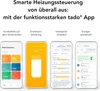 tado Smartes Heizkörperthermostat X, Heizungssteuerung per Produktbild-Vorschau 2