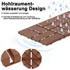 UISEBRT 55 Stück Holzoptik Balkonfliesen Terrassenfliesen Produktbild-Vorschau 5