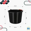 KOTARBAU® Secchio Muratore Secchio Plastica per Malta 16 L Anteprima dell’immagine prodotto 3