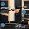 MAMOI Zweedse ladder met optrekhandgreep, weerstandsbanden Productafbeelding-voorbeeld 3