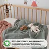 Baby Strickdecke, %100  Baumwolle, Atmungsaktiv 80x100cm Produktbild-Vorschau 8
