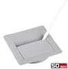 CAVO Kabeldurchlass Kunststoff 70 x 70 mm Ø 60 mm schwarz – Produktbild-Vorschau 3