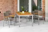 Merxx Gartenmöbelset "Silano" 5tlg. mit Tisch 150 x 90 cm - Produktbild-Vorschau 1