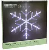 Decorazione a forma di fiocco di neve illuminato, bianca, Anteprima dell’immagine prodotto 7