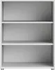 Scaffale - bianco - 89 x 113 cm - con 3 scomparti Anteprima dell’immagine prodotto 8