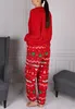 Grinch Weihnachtspyjama für Damen, rot, zweiteilig, WARMES Produktbild-Vorschau 7