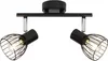 BRILLIANT Lampe Blacky Spotrohr 2flg schwarz | 2x D45, E14, Produktbild-Vorschau 1