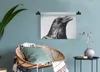 MuchoWow® Wandteppich Wandbehang Krähe - Federn - Vogel Produktbild-Vorschau 5