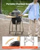 VEVOR Kamado gril, keramický gril, udírňa Ø 450 mm, s Náhľad obrázku produktu 2
