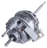 A close-up studio shot of a washing machine motor. Voir les images du produit