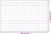 A grid pattern representing a weighted blanket with dimensions indicated. Náhľad obrázku produktu