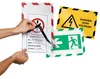 Odolný magnetický rám Duraframe Security A4 čierny, žltý Náhľad obrázku produktu 8