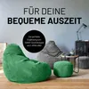 LUMALAND Sitzsack Pouf Cord - Dunkelgrün Produktbild-Vorschau 7