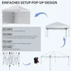 Outsunny Faltpavillon 2,97 x 2,97 m, Pavillon mit Produktbild-Vorschau 5