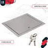 KOTARBAU® Sportello Ispezione Acciaio Inox 15x30 cm Argento Anteprima dell’immagine prodotto 6