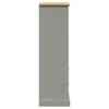 VidaXL 353186, Grau, Holz, Holz, Metall, Pinienwald, Holz, Produktbild-Vorschau 6