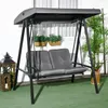 Outsunny Hollywoodschaukel 2-Sitzer Gartenschaukel mit Produktbild-Vorschau 2