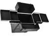 Kosmetikkoffer auf Rollen Aluminium Schwarz Make-up Trolley Produktbild-Vorschau 6