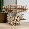 Puzzle 3D Airship, ROKR, Lemn, 349 piese Podgląd zdjęcia produktu 5