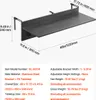 SucceBuy Table suspendue pour balcon, 30,5 x 121,9 cm, Voir les images du produit 7