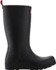 A black Hunter Play Tall Boot is shown against a white background. Produktbild-Vorschau