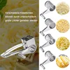 Käsereibe Käsehobel Handgekurbelte aus Edelstahl mit 4 Produktbild-Vorschau 4