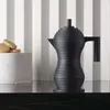 Alessi MDL02/3BB, Mokka-Kanne, Schwarz, 125 mm, 72 mm, 165 Produktbild-Vorschau 4